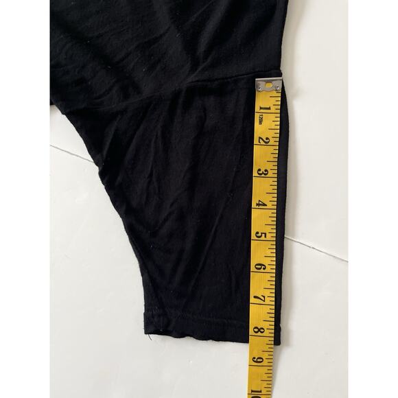 Toska High Low Top Tunic T- Shirt Women Black S/P Lightweight Whimsical - Picture 5 of 5